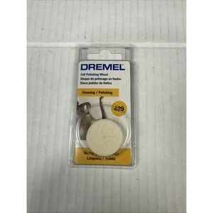 DREMEL 429 ROTARY POWER TOOL 1" FELT POLISHING WHEEL ATTACHMENT NEW SALE